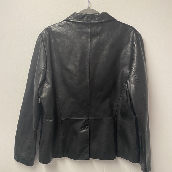 y2k gap leather jacket - Picture 4 of 5